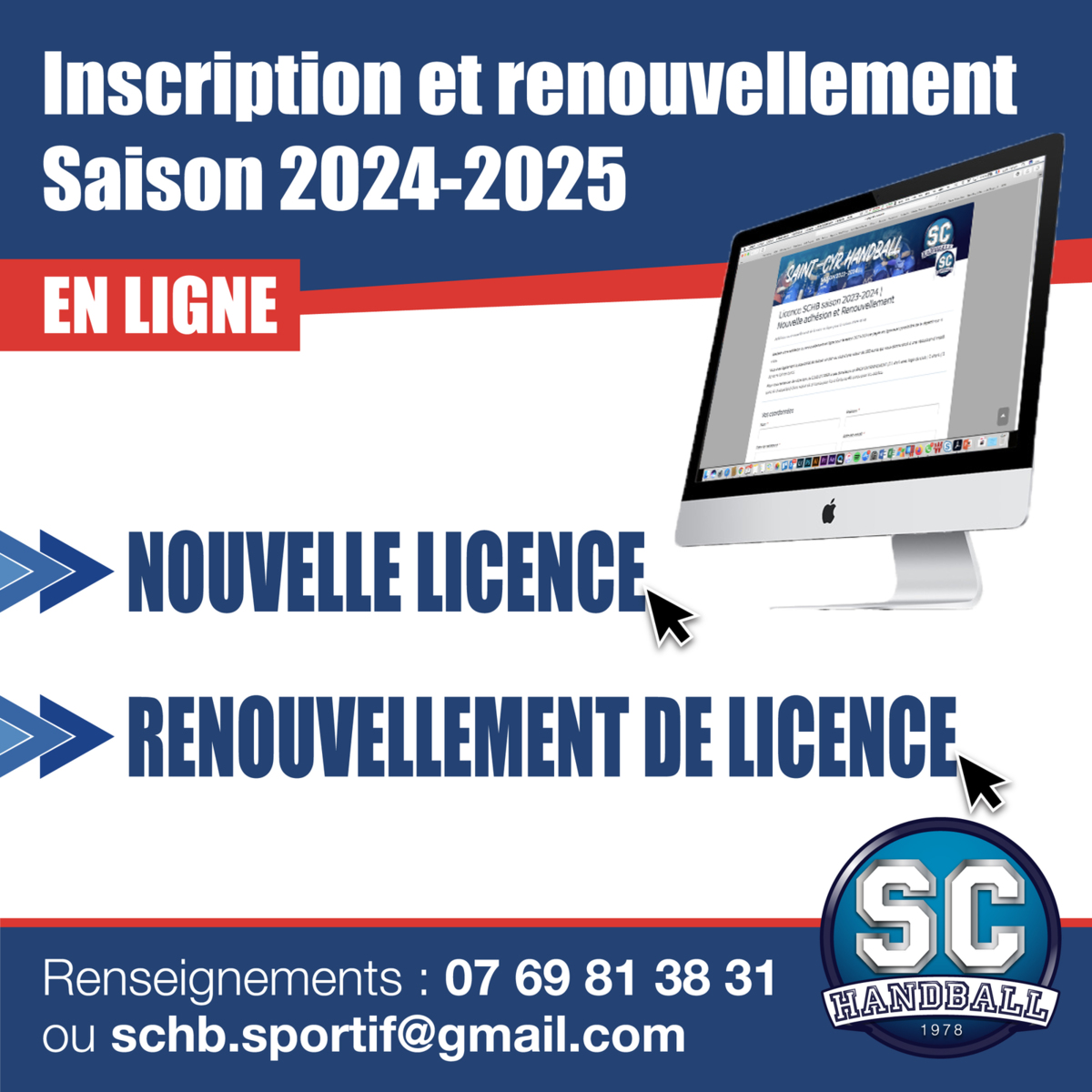 Licences 2024-2025