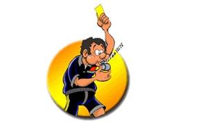 Les gestes de l'arbitre
